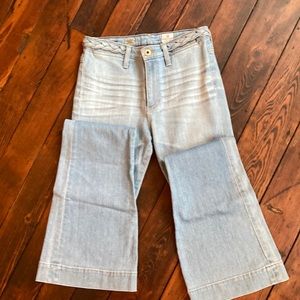 AG Adriano Goldschmied - Lala Flare Braided Bell Bottom Jeans Sz 26R small spot
